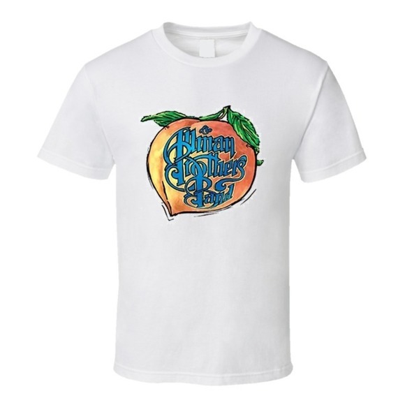 Tops - The Allman Brothers Band Peach Music T Shirt